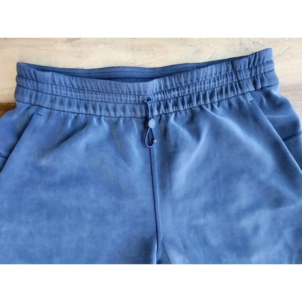 Lululemon Softstreme High Rise Regular Navy Pants Straight Leg Size 6